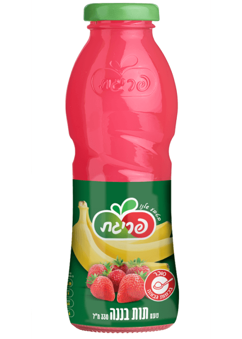 פריגת תות בננה זכוכית